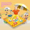 Geavonyg Kids Interactive Music Dance Mat Multiple Songs for Physical Coordination and Fitness Training Chilren Mat Kids Aerobic Floor view 4