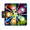 Geavonyg Kids Interactive Music Dance Mat Multiple Songs for Physical Coordination and Fitness Training Chilren Mat Kids Aerobic Floor view 1