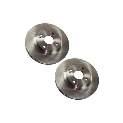 Compatible with Front Disc Rotors For 1999-2003 For Mazda For Protege For With Rear Drum PrCars47997