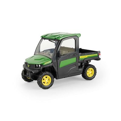 TOMY John Deere 1/16 XUV835R Gator with Working Dump Box & Opening Tailgate LP84538