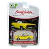 1970 Plymouth 'Cuda Convertible - Yellow (BJ Series 15) Diecast 1:64 Scale Model - Greenlight 37320E view 1