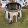 Legion Terrain - Renaissance City Finestra Building with Dome - Miniature Tabletop Wargaming Terrain (Painted) view 3