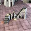 Legion Terrain - Renaissance Staircase - Miniature Tabletop Wargaming Terrain (Painted) view 4