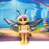 Articulated Fairy Fidget Toy 3D Printed Posable Fairy 5.5" Fairy with Wand Stress Relief ADHD Fidget Toy Articulated Posable Printverse Design - AF001-RBW view 1