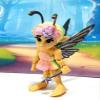 Articulated Fairy Fidget Toy 3D Printed Posable Fairy 5.5" Fairy with Wand Stress Relief ADHD Fidget Toy Articulated Posable Printverse Design - AF001-RBW view 3