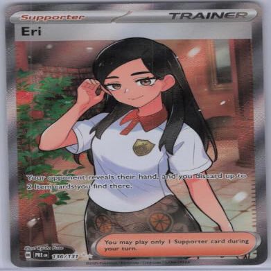 136/131 - Eri - Full Art - Prismatic Evolution - NM/M