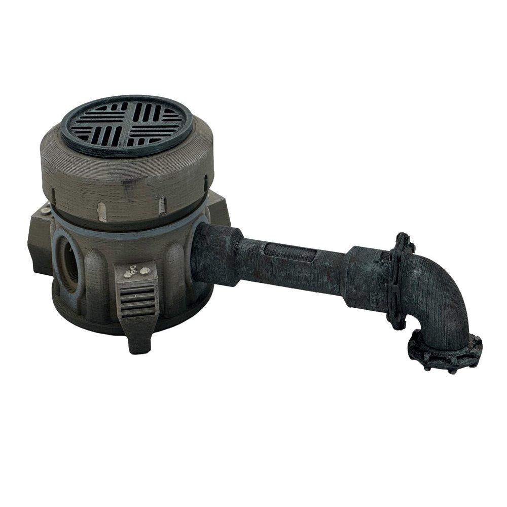 Legion Terrain - GK-5 Flow Control Station Core Set - Miniature Tabletop Wargaming Terrain (Painted)
