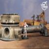 Legion Terrain - GK-5 Flow Control Station Core Set - Miniature Tabletop Wargaming Terrain (Painted) view 3