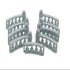 Legion Terrain - Renaissance City Curved Fence - Miniature Tabletop Wargaming Terrain (Painted) view 1