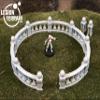 Legion Terrain - Renaissance City Curved Fence - Miniature Tabletop Wargaming Terrain (Painted) view 4