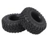 4pcs 118mm 2.2 Inch Rubber Tire Wheel Tyre Compatible with 1/10 RC Crawler Car Axial SCX10 Wraith Capra RR10 TRA-XXAS TRX4 D90 view 4