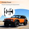 Aluminum Clipless Body Mount Set Fit for Axial SCX10 III Platform with CJ-7 Body view 2