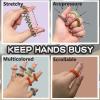 16 Pack Stretchy Coil Bracelets and 20 Pack Finger Rings view 4