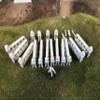 Legion Terrain - Renaissance City Straight Fence - Miniature Tabletop Wargaming Terrain (Painted) view 4