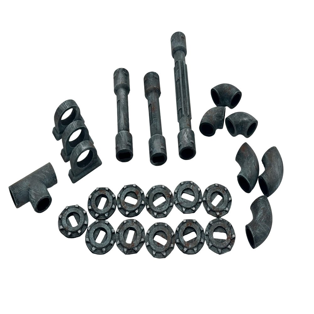 Legion Terrain - LegionPipe-Starter Pack - Miniature Tabletop Wargaming Terrain (Painted)