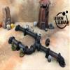 Legion Terrain - LegionPipe-Starter Pack - Miniature Tabletop Wargaming Terrain (Painted) view 4