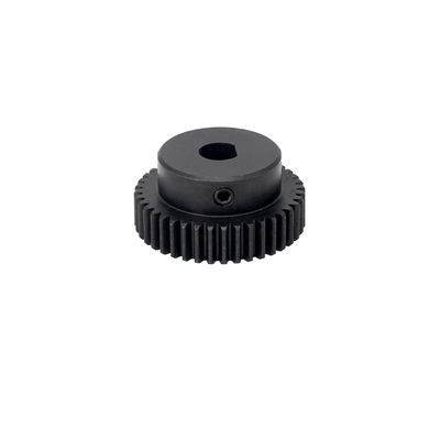 1 Mod 30Teeth #45 Steel Pinion Gear 1M30T Motor Spur Gear D-bore 10x9.5mm Outer Dia 32mm