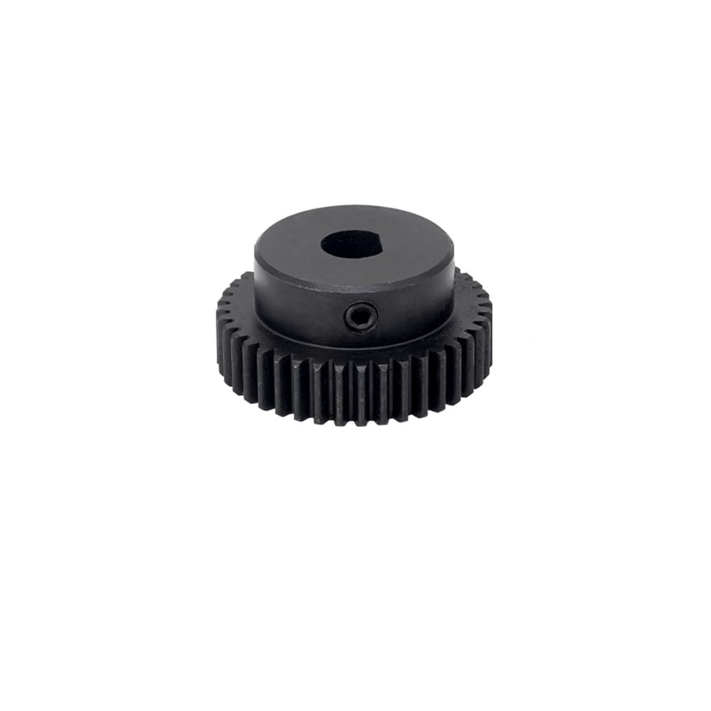 1 Mod 30Teeth #45 Steel Pinion Gear 1M30T Motor Spur Gear D-bore 10x9.5mm Outer Dia 32mm
