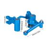 RC Modification Parts For Traxxas BL-2S For Slash 4x4 4WD Aluminum Steering Bellcrank And Drag Link Servo Saver Set RC Upgrade Parts(Blue) view 2