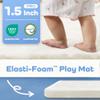 1.5" Thick Baby Play Mat for Floor Tummy Time, 59"x 79" Pro Soft Baby Activity Playmats Playroom, Easy Care with Non-Slip Safe for Infant Toddler Kids Crawling(Cream) view 2