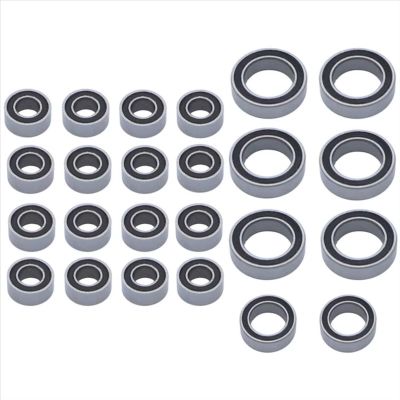 Compatible with FMS for FCX24 1/24 Remote Control Crawler Car Upgrade Parts Modification Accessories 24 PCS Sealed Bearing Kit RC Car Accessories