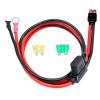 10AWG Anderson Connector to O Ring Terminal CableDual Positive/Negative ATC Style Fuse Holder Cable with 2 Fuse for Automotive Portable Power Station Solar Generators - 2FT view 1