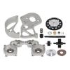 RC Car Parts Compatible with Axial SCX-10 II SMT10 AX10 VS4-10 1/10 RC Crawler Car Upgrade Parts for Chassis Complete 3 Gear Transmission Gearbox Set(Silver) view 4