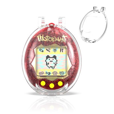 Case for Tamagotchi Original, Transparent Cover Case Compatible with Tamagotchi Original Electronic Pet Accessories, Drop - Resistant & Scratch-Proof (Transparent)