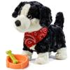 eJog Pup Electronic Interactive Plush Dog Toy, Realistic Robot Puppy Toy, Walking, Talking, Barking, Tail Wagging, Voice-Activated Control Stuffed Animal Pet Toys for Children Ages 3+ view 1