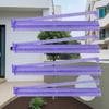 (4pcs) Mahjong Stand and Putter Combination, Acrylic Plastic Material, no Need to Assemble, Matching, a Different Sense of Experience. (Transparent Purple+Silver Powder) view 4