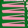 (4pcs) Mahjong Stand and Putter Combination, Acrylic Plastic Material, no Need to Assemble, Matching, a Different Sense of Experience. (Maiden Powder) view 2