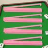 (4pcs) Mahjong Stand and Putter Combination, Acrylic Plastic Material, no Need to Assemble, Matching, a Different Sense of Experience. (Maiden Powder) view 4