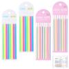 640 Pcs Mahjong Card Line Finder Highlighter Tape, Mahjong Line Highlighter Stripe, Transparent Sticky Card Markers Tabs, Mahjong Game Rule Reader, Reusable & No Adhesive Residue (Solid color + Lines) view 1