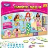 Imagimake DIY Magnetic Dress-Up Mermaid | 30 Magnetic Dresses & Accessories |Mix & Match Pretend Play Magnetic Toys for Girls | Easter Basket Stuffers | 3,4,5,6 & 7 Year Old Girl Birthday Gifts view 1