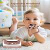 2 Pack Baby Teething Toys for 3-6 6-12 Months, Food Grade Silicone Teether Mitten, Baby Essentials Infant Teething Relief, Soothing Chew Toys for Newborn Infant Essentials view 2