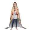 ZHYGZWWG Cute Gnomes Teenagers Hooded Cloak, Full-Length Dream Cloak With Seal view 4