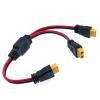 12AWG XT60 Splitter Cable, XT60 1 Male to 2 Female Connector Y Splitter Power Extension Cable for RC Car UAV Quadcopter(0.3M/1FT) view 4