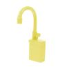 Kitchen Sink Faucet Toy Replacement  Grey Pretend Play Sink Faucet with Running Water, Electric Circulation for Kids Play Kitchen/Dishwasher Toys, Simulated Dishwashing Accessories (Yellow) view 1