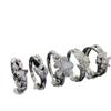 CKHOF Love and Deepspace game Rings, Cosplay Proposal Jewelry for Women, Adjustable Game Rings for Her, Gift for Soulmate(5-pcs) ((Ring set of five)) view 1