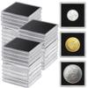 30 Pcs Coin Snap Holders, Silver Dollar Coin Organizer Acrylic Cases, Half Dollar Coin Display, Suited For 0.83/1.06/1.18/1.38/1.57In view 1