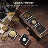 30 Pcs Coin Snap Holders, Silver Dollar Coin Organizer Acrylic Cases, Half Dollar Coin Display, Suited For 0.83/1.06/1.18/1.38/1.57In view 2