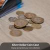 30 Pcs Coin Snap Holders, Silver Dollar Coin Organizer Acrylic Cases, Half Dollar Coin Display, Suited For 0.83/1.06/1.18/1.38/1.57In view 4
