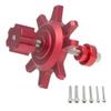1.9 2.2 Wheels Beadlock Wheel Rims Hub Assemble Remove Tools Compatible with 1/10 Crawler Car TRA-XXAS TRX4 TRX6 Axial SCX10 TF2 Capra Parts(Red) view 1