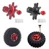 1.9 2.2 Wheels Beadlock Wheel Rims Hub Assemble Remove Tools Compatible with 1/10 Crawler Car TRA-XXAS TRX4 TRX6 Axial SCX10 TF2 Capra Parts(Red) view 2