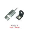 AIQFTGSNS 25GA370 Shaft Length 25MM Electronic Starter Gear D Shape Long Shaft Electronic Package R 12V 77rpm view 3