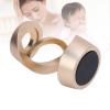 Aoaoy Aluminium Alloy Metal Spiral Gyroscope Desktop Toy, Stress Relief Calming Toy for Adults Office, Handcrafted Idea, Enhancing Decor, Made from Robust Metal and Unique Design (Gold) view 2