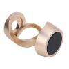 Aoaoy Aluminium Alloy Metal Spiral Gyroscope Desktop Toy, Stress Relief Calming Toy for Adults Office, Handcrafted Idea, Enhancing Decor, Made from Robust Metal and Unique Design (Gold) view 3