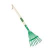 Kids Harrow for Leaves Metal Small with Handle and Leaf Garden Tools for Kids Boys and Girls Gardening Detachable Handle Harrow view 1