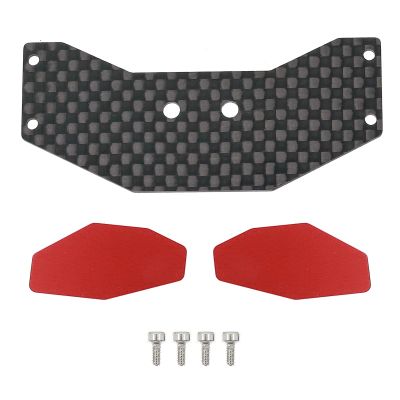 Parts For LOSI Micro-B 1/24 For Buggy For Racing Upgrade Parts Lightweight CNC Aluminum Rear Wing Spoiler RC Crawler Car Accessories(Red)