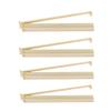 (4pcs) Mahjong Stand and Putter Combination, Acrylic Plastic Material, no Need to Assemble, Matching, a Different Sense of Experience. (Ivory White) view 1
